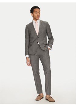 BOSS Garnitur H-Huge 50535023 Szary Slim Fit ze sklepu MODIVO w kategorii Garnitury męskie - zdjęcie 182618508