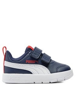 Puma Sneakersy Courtflex V3 Inf 310252 03 Granatowy ze sklepu MODIVO w kategorii Buty sportowe dziecięce - zdjęcie 182618548