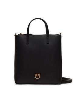 Pinko Torebka Mini Shopper AI 24-25 PCPL 102746 A0F1 Czarny ze sklepu MODIVO w kategorii Torebki damskie - zdjęcie 182618579