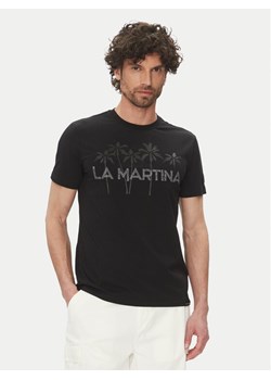 La Martina T-Shirt Andy MAR311 JS324 Czarny Regular Fit ze sklepu MODIVO w kategorii T-shirty męskie - zdjęcie 182618695