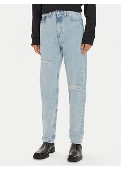 Calvin Klein Jeans Jeansy Authentic J20J224448 Niebieski Straight Fit - id: 0000304073472 - marki Calvin Klein - 182618706 Calvin Klein Jeans Jeansy Authentic J20J224448 Niebieski Straight Fit ze sklepu MODIVO w kategorii Jeansy damskie - zdjęcie 182618706