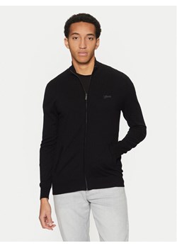 Guess Kardigan M5RR04 Z3KI1 Czarny Regular Fit ze sklepu MODIVO w kategorii Swetry męskie - zdjęcie 182618757