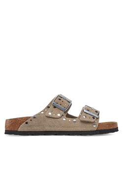 Birkenstock Klapki Arizona Rivet 1029390 Brązowy ze sklepu MODIVO w kategorii Klapki damskie - zdjęcie 182618776