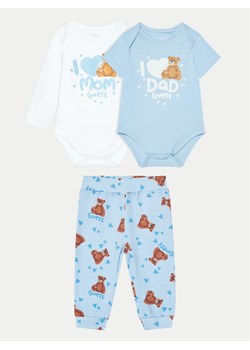 Guess Komplet body i śpiochy P5RG02 K6YW1 Kolorowy Regular Fit ze sklepu MODIVO w kategorii Odzież dla niemowląt - zdjęcie 182618847