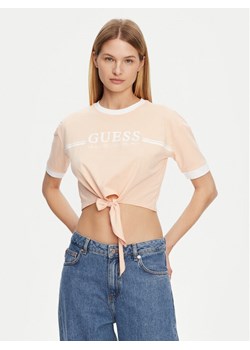 Guess T-Shirt V5GI05 I3Z14 Pomarańczowy Regular Fit ze sklepu MODIVO w kategorii Bluzki damskie - zdjęcie 182618857