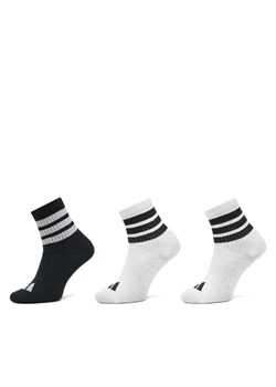 adidas Zestaw 3 par wysokich skarpet dziecięcych Lk Rib 3Pp So JD1349 Biały ze sklepu MODIVO w kategorii Skarpetki dziecięce - zdjęcie 182618908