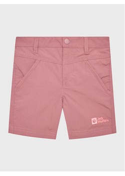 Jack Wolfskin Szorty materiałowe Sun 1605614 Fioletowy Regular Fit ze sklepu MODIVO w kategorii Spodenki dziewczęce - zdjęcie 182618945