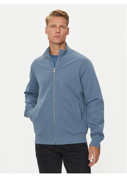 Calvin Klein Jeans Bluza Textured J30J326620 Niebieski Regular Fit ze sklepu MODIVO w kategorii Bluzy męskie - zdjęcie 182618965