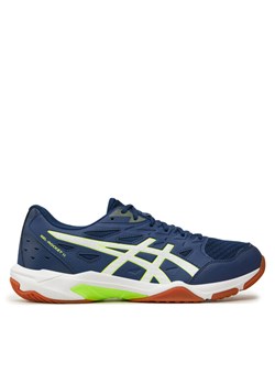 Asics Buty halowe Gel-Rocket 11 1071A091 Niebieski ze sklepu MODIVO w kategorii Buty sportowe męskie - zdjęcie 182618966
