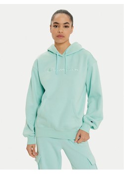 Champion Bluza 117581 Zielony Regular Fit ze sklepu MODIVO w kategorii Bluzy damskie - zdjęcie 182619055