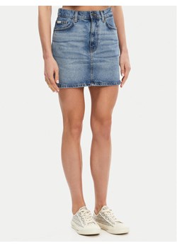 Guess Jeans Spódnica jeansowa W5GD0Q D5M4A Niebieski Regular Fit ze sklepu MODIVO w kategorii Spódnice - zdjęcie 182619228