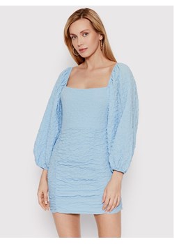 DeeZee Sukienka codzienna Gessa 12250 Błękitny Slim Fit ze sklepu MODIVO w kategorii Sukienki - zdjęcie 182619236