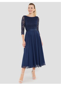 Swing Sukienka koktajlowa 77761710 Granatowy Regular Fit ze sklepu MODIVO w kategorii Sukienki - zdjęcie 182619237