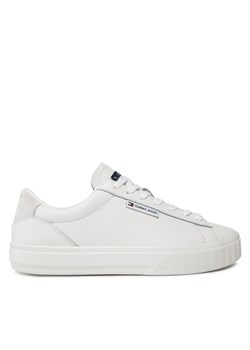 Tommy Jeans Sneakersy Tjw Cupsole Sneaker Ess EN0EN02508 Biały ze sklepu MODIVO w kategorii Buty sportowe damskie - zdjęcie 182619417