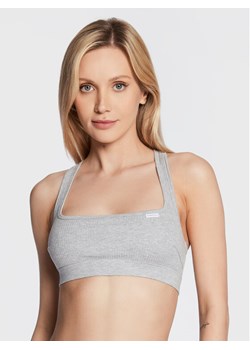 Chantelle Biustonosz top Cotton Comfort C15P10 Szary ze sklepu MODIVO w kategorii Biustonosze - zdjęcie 182619429