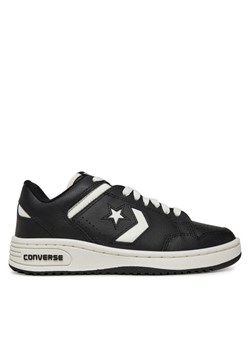 Converse Sneakersy Converse Weapon Leather A11460C Czarny ze sklepu MODIVO w kategorii Buty sportowe dziecięce - zdjęcie 182619519