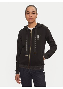 Fracomina Bluza FR24WT9005F44801 Czarny Regular Fit ze sklepu MODIVO w kategorii Bluzy damskie - zdjęcie 182619539