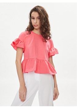 Liu Jo Bluzka MA4345 J6308 Różowy Relaxed Fit ze sklepu MODIVO w kategorii Bluzki damskie - zdjęcie 182619595