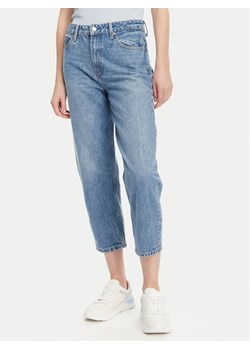 Tommy Hilfiger Jeansy WW0WW44365 Niebieski Tapered Fit ze sklepu MODIVO w kategorii Jeansy damskie - zdjęcie 182619639