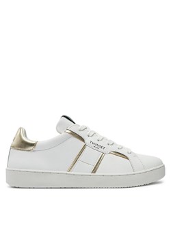 TWINSET Sneakersy 241TCT090 Biały ze sklepu MODIVO w kategorii Buty sportowe damskie - zdjęcie 182619647