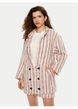 Munthe Marynarka Salorie 244151624411 Różowy Regular Fit - id: 0000304891281 - marki Munthe - 182619655 Munthe Marynarka Salorie 244151624411 Różowy Regular Fit ze sklepu MODIVO w kategorii Marynarki damskie - zdjęcie 182619655