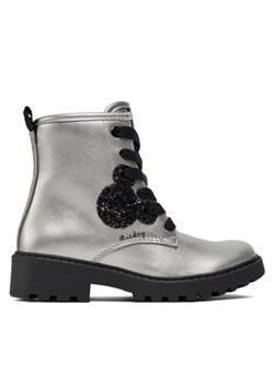 Geox Trapery Jr Casey J3620G 000NF C1009 M Srebrny ze sklepu MODIVO w kategorii Buty zimowe dziecięce - zdjęcie 182619716