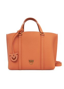 PINKO Torebka Carrie Shopper Classic AI 24-25 PLTT 102833 Pomarańczowy ze sklepu MODIVO w kategorii Torebki damskie - zdjęcie 182619755