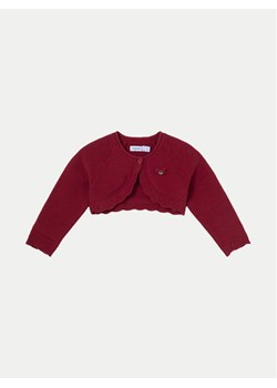 Mayoral Bolerko 308 Czerwony Regular Fit - id: 0000304319471 - marki Mayoral - 182619805 Mayoral Bolerko 308 Czerwony Regular Fit ze sklepu MODIVO w kategorii Bluzy i swetry - zdjęcie 182619805