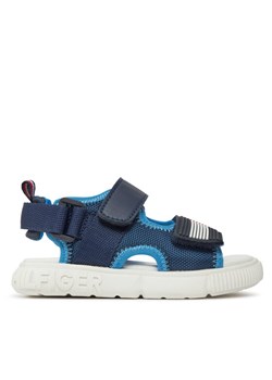 Tommy Hilfiger Sandały Velcro T1B2-33420-1591 S Granatowy ze sklepu MODIVO w kategorii Sandały dziecięce - zdjęcie 182619835