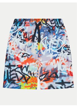 Guess Szorty sportowe L4GD11 KA6R3 Kolorowy Relaxed Fit ze sklepu MODIVO w kategorii Spodenki chłopięce - zdjęcie 182619899