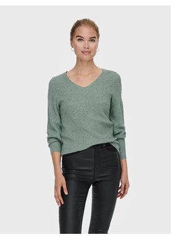 ONLY Sweter Atia 15230147 Zielony Regular Fit ze sklepu MODIVO w kategorii Swetry damskie - zdjęcie 182619905