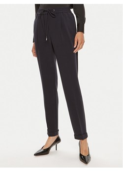 Boss Spodnie materiałowe Tariyanah 50490039 Granatowy Regular Fit ze sklepu MODIVO w kategorii Spodnie damskie - zdjęcie 182619966
