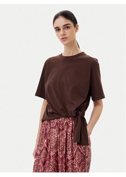 ViCOLO T-Shirt UD0043 Brązowy Regular Fit ze sklepu MODIVO w kategorii Bluzki damskie - zdjęcie 182619995