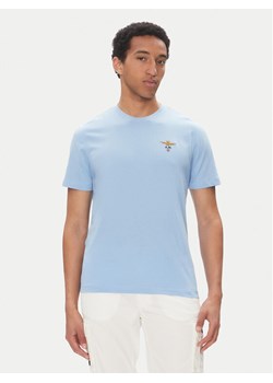 Aeronautica Militare T-Shirt 251TS1580J372 Błękitny Regular Fit ze sklepu MODIVO w kategorii T-shirty męskie - zdjęcie 182620045