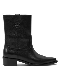 Tory Burch Kowbojki City Western 155810 Czarny ze sklepu MODIVO w kategorii Botki - zdjęcie 182620098