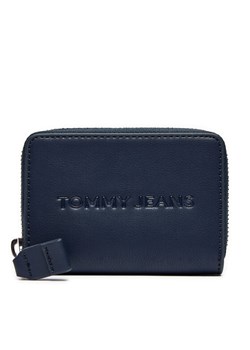 Tommy Jeans Duży Portfel Damski Tjw Ess Must Small Za AW0AW16387 Granatowy ze sklepu MODIVO w kategorii Portfele damskie - zdjęcie 182620127