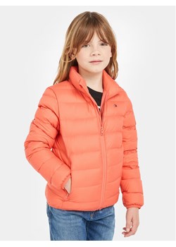 Tommy Hilfiger Kurtka puchowa Essential KS0KS00440 M Różowy Regular Fit ze sklepu MODIVO w kategorii Kurtki dziewczęce - zdjęcie 182620145