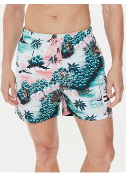 Tommy Hilfiger Szorty kąpielowe UM0UM03150 Kolorowy Regular Fit ze sklepu MODIVO w kategorii Kąpielówki - zdjęcie 182620158