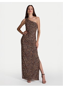 Swing Sukienka wieczorowa 5AI16600 Beżowy Slim Fit ze sklepu MODIVO w kategorii Sukienki - zdjęcie 182620196