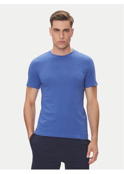 Kappa T-Shirt Logo Korpo Cafers 304J150 Niebieski Slim Fit ze sklepu MODIVO w kategorii T-shirty męskie - zdjęcie 182620257