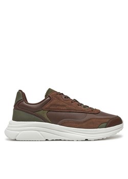 Tommy Hilfiger Sneakersy FM0FM05345 Brązowy ze sklepu MODIVO w kategorii Buty sportowe męskie - zdjęcie 182620299