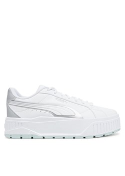 Puma Sneakersy Karmen II Aqua Metallics 401614 01 Biały ze sklepu MODIVO w kategorii Buty sportowe damskie - zdjęcie 182620395