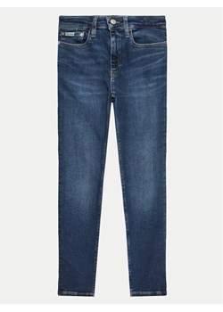 Calvin Klein Jeans Jeansy IB0IB02303 Granatowy Regular Fit ze sklepu MODIVO w kategorii Spodnie chłopięce - zdjęcie 182620725