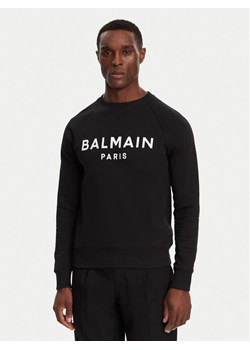 Balmain Bluza DH1JQ005BB65 Czarny Regular Fit ze sklepu MODIVO w kategorii Bluzy męskie - zdjęcie 182620817