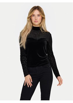 ONLY Bluzka Eliana 15339981 Czarny Slim Fit ze sklepu MODIVO w kategorii Bluzki damskie - zdjęcie 182620896