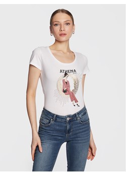 Liu Jo T-Shirt WA3288 J5923 Biały Regular Fit ze sklepu MODIVO w kategorii Bluzki damskie - zdjęcie 182620998