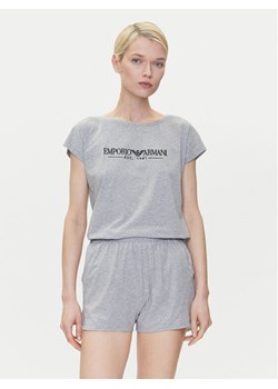 Emporio Armani Underwear Piżama EW000495 AF10881 O8002 Szary Regular Fit ze sklepu MODIVO w kategorii Piżamy damskie - zdjęcie 182621289