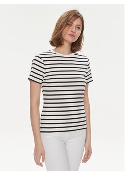 Tommy Hilfiger T-Shirt New Cody WW0WW40587 Écru Slim Fit ze sklepu MODIVO w kategorii Bluzki damskie - zdjęcie 182621307