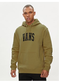 Vans Bluza Vans Arched Po VN000G0N Brązowy Regular Fit ze sklepu MODIVO w kategorii Bluzy męskie - zdjęcie 182621379