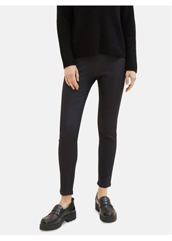 Tom Tailor Spodnie materiałowe 1039611 Czarny Slim Fit ze sklepu MODIVO w kategorii Spodnie damskie - zdjęcie 182621425
